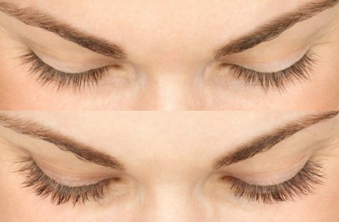 2д наращивание до и после