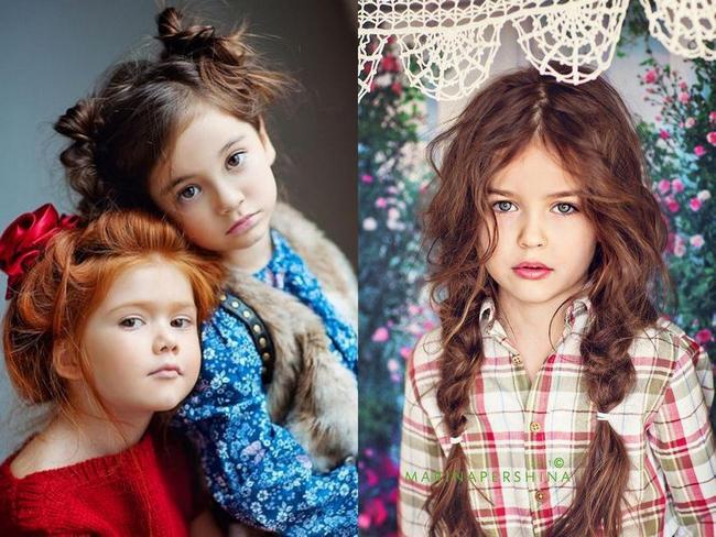 Эффектные детские прически