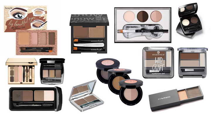 как правильно красить брови тенями