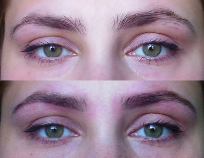 как работает триммер для бровей