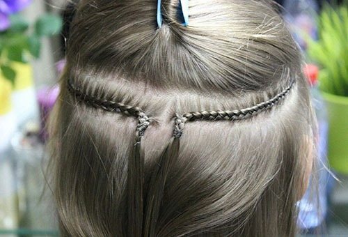 Подготовка к наращиванию волос трессами