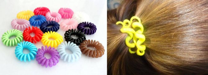 Силиконовая резинка для волос