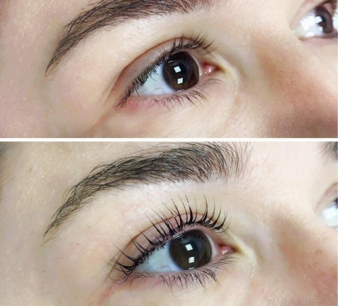 вельвет ресниц