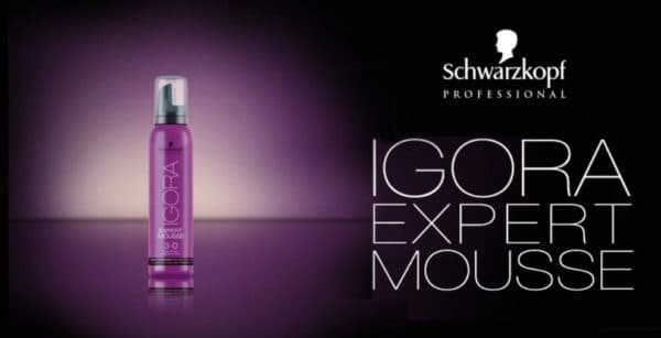 Временная краска мусс для волос Игора